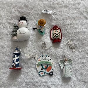 Bundle of 5 ornaments